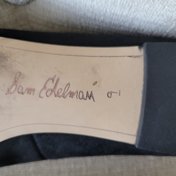 Sam Edelman Black Flats with Bow Detail - Picture 10 of 10